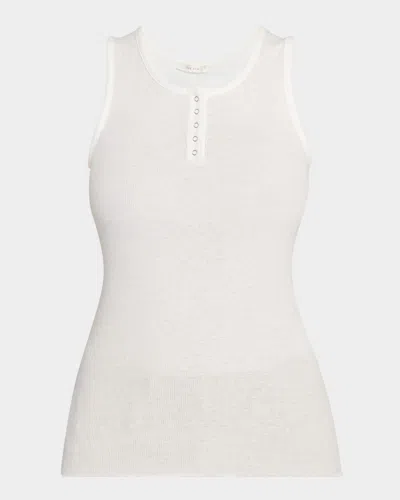 THE ROW MANSEL RIB HENLEY TANK TOP
