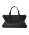 The Row Marcel Bag In Leather In Black