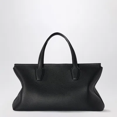 The Row Marcel Black Leather Bag
