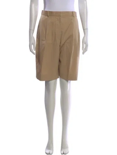 Pre-owned The Row Marco Knee-length Shorts Knee-length Shorts In Neutral