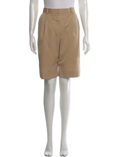 Pre-owned The Row Marco Knee-length Shorts In Neutral