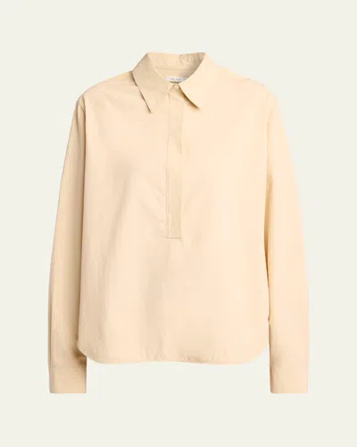 THE ROW MARGAN COTTON COLLARED SHIRT