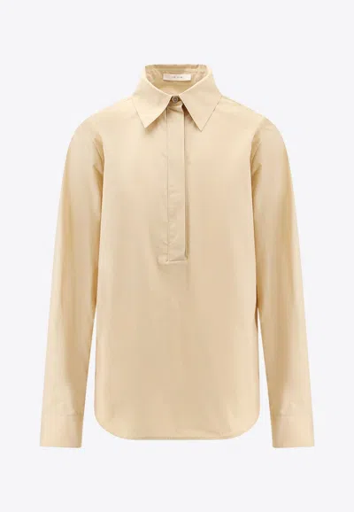 THE ROW MARGAN LONG-SLEEVED SHIRT
