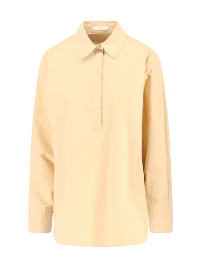 The Row 'margan' Shirt In Brown