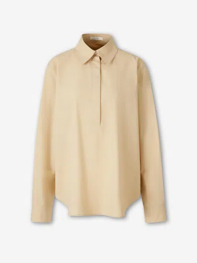 The Row Margan Shirt In Neutral