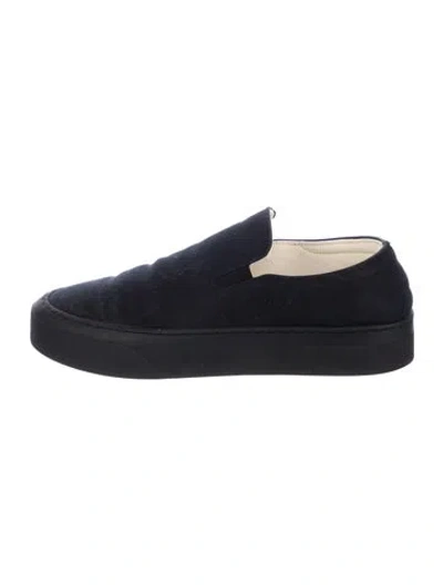 Pre-owned The Row Marie H Sneakers In Black