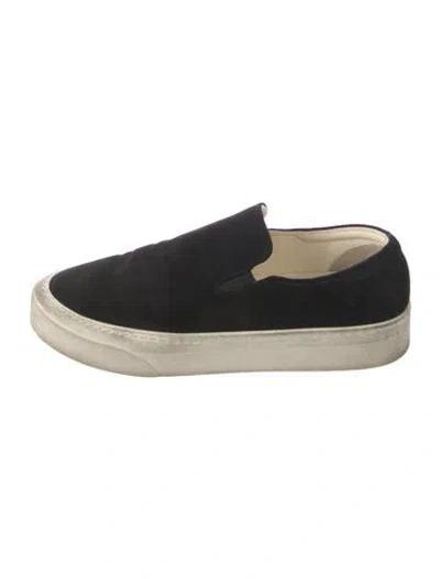 Pre-owned The Row Marie H Sneakers In Black