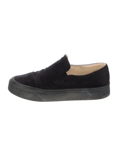 Pre-owned The Row Marie H Sneakers In Black