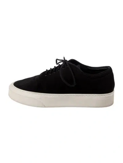 Pre-owned The Row Marie H Sneakers In Black