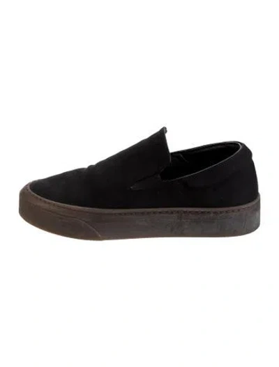 Pre-owned The Row Marie H Sneakers In Black
