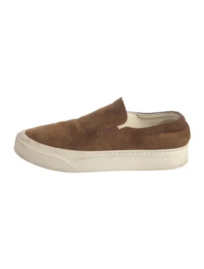 Pre-owned The Row Marie H Sneakers In Brown