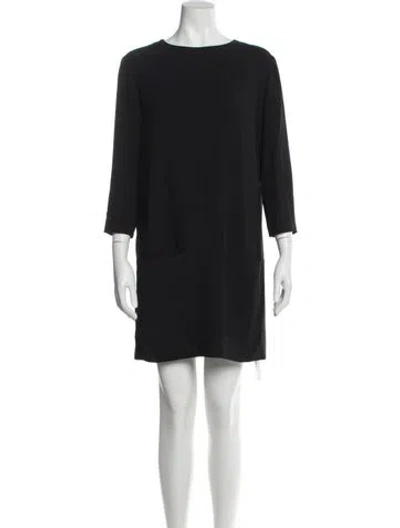 Pre-owned The Row Marina Dress Mini Dress In Blue