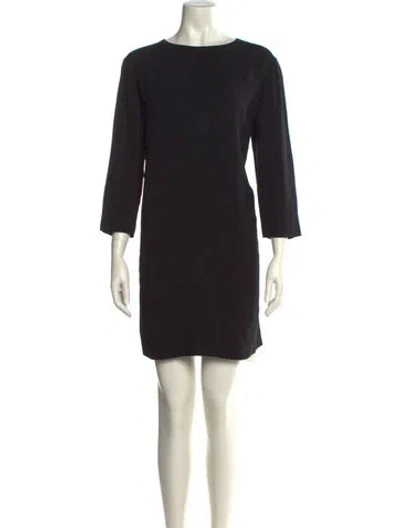 Pre-owned The Row Marina Mini Dress Mini Dress In Black