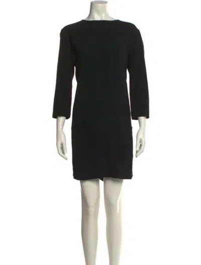 Pre-owned The Row Marina Mini Dress Mini Dress In Black