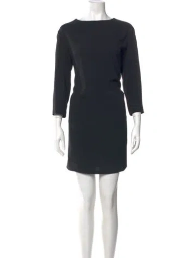 Pre-owned The Row Marina Mini Dress W/ Tags In Black