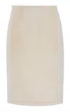 The Row Maris Cotton Midi Skirt