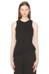 The Row Marius Top In Dark Brown