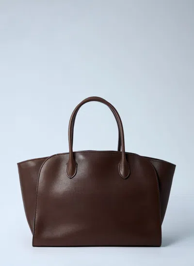 The Row Marlo 12 Handbag In Brown