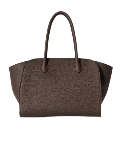 The Row Marlo 12 Handbag In Brown
