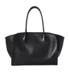 The Row Marlo 12 Leather Bag In Black