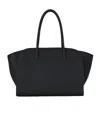 The Row Marlo 12 Leather Bag In Black
