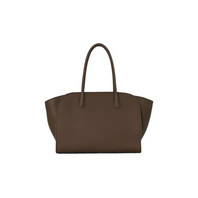 Pre-owned The Row Marlo 12 Leather Bag 'dark Olive' | Green | Women's Size Onesize