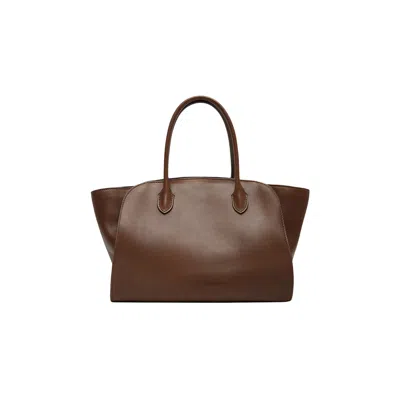 Pre-owned The Row Marlo 12 Tote 'deep Brown' | Women's Size Onesize