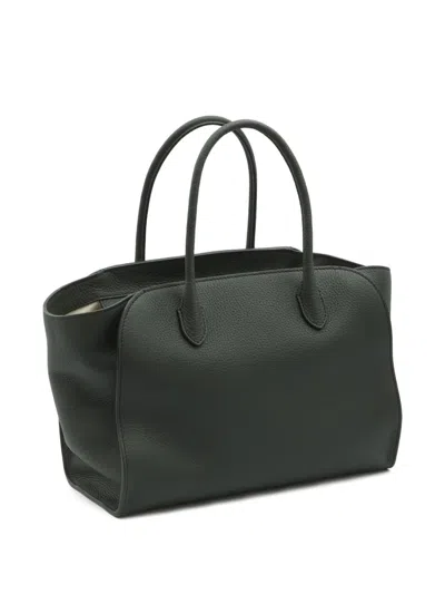 The Row Marlo 12 Tubular-handles Tote Bag In Green