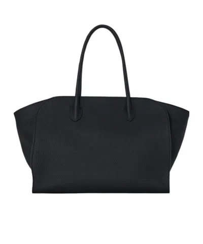 The Row Marlo 14 Bag In Leather In Black