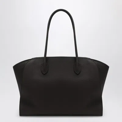 The Row Marlo 14 Dark Bag In Brown