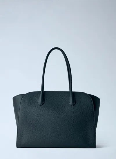 The Row Marlo 14 Tote Bag In Black
