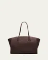 The Row Marlo 14 Tote Bag In Matte Leather