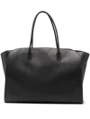 The Row Marlo 17 Top Handle Tote Bag In Black