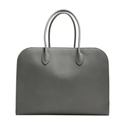 The Row Marlo Tote Bag In Grey