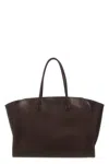 The Row 'marlo' Shopping Bag In Brown