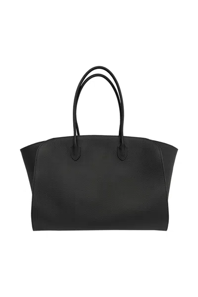 The Row Marlo Tote Bag In Black