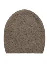 The Row Marvy Beanie In Brown