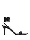 The Row Maud Sandals In Black