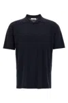 The Row Mauro Short-sleeved Polo T-shirt In Black
