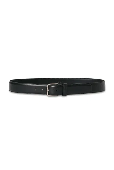 The Row Maxi Classic Belt In Black