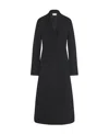 The Row Medea Sheared Wool Overcoat In Gray