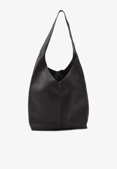 The Row Medium Bindle Stitch Bag In Black
