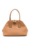 The Row Medium Devon Shoulder Bag In Brown