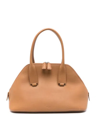 The Row Medium Devon Shoulder Bag In Brown