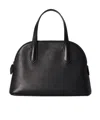 The Row Medium Ingrid Bag In Leather In Black