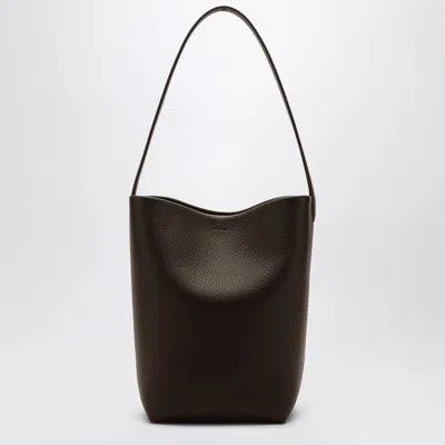 The Row Medium N/s Park Dark Brown Tote Bag