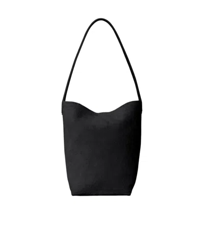 The Row Medium N/s Park Handbag In Black