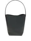 The Row Park Medium Tote Bag In Black
