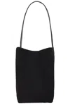 The Row Park Medium North-south Tote Bag In Black