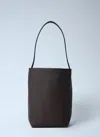 The Row Medium N/s Park Tote Bag In Brown